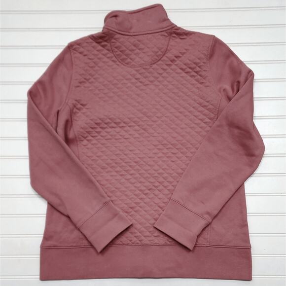 L.L. Bean Women's Quilted Full-Zip Sweatshirt - Picture 3 of 8